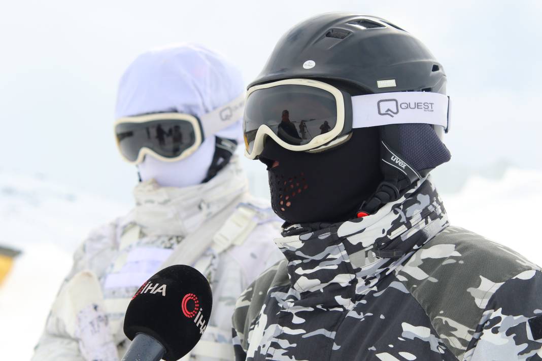 Dondurucu soğukta nefes kesen eğitim 10